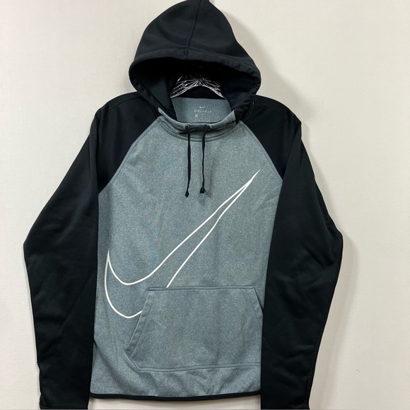 Nike Other - 📦Nike Black & Gray Swoosh Pullover Hoodie *CLEARANCE & FREE SHIPPING